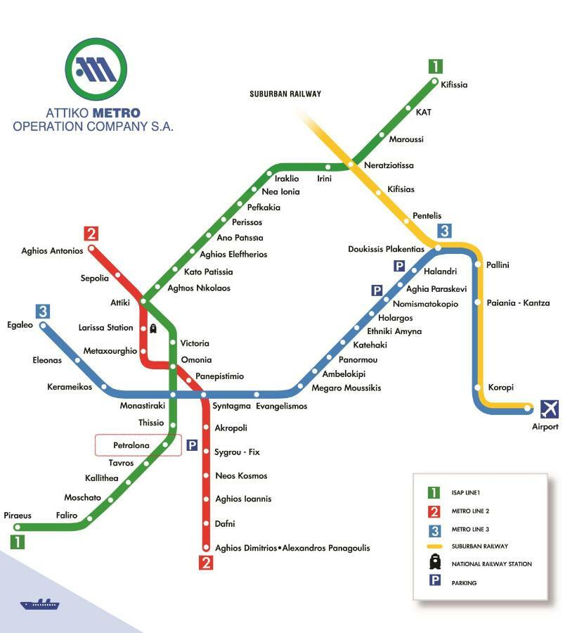D16 Athens Apartment - 5' Mins To Petralona Metro Dış mekan fotoğraf