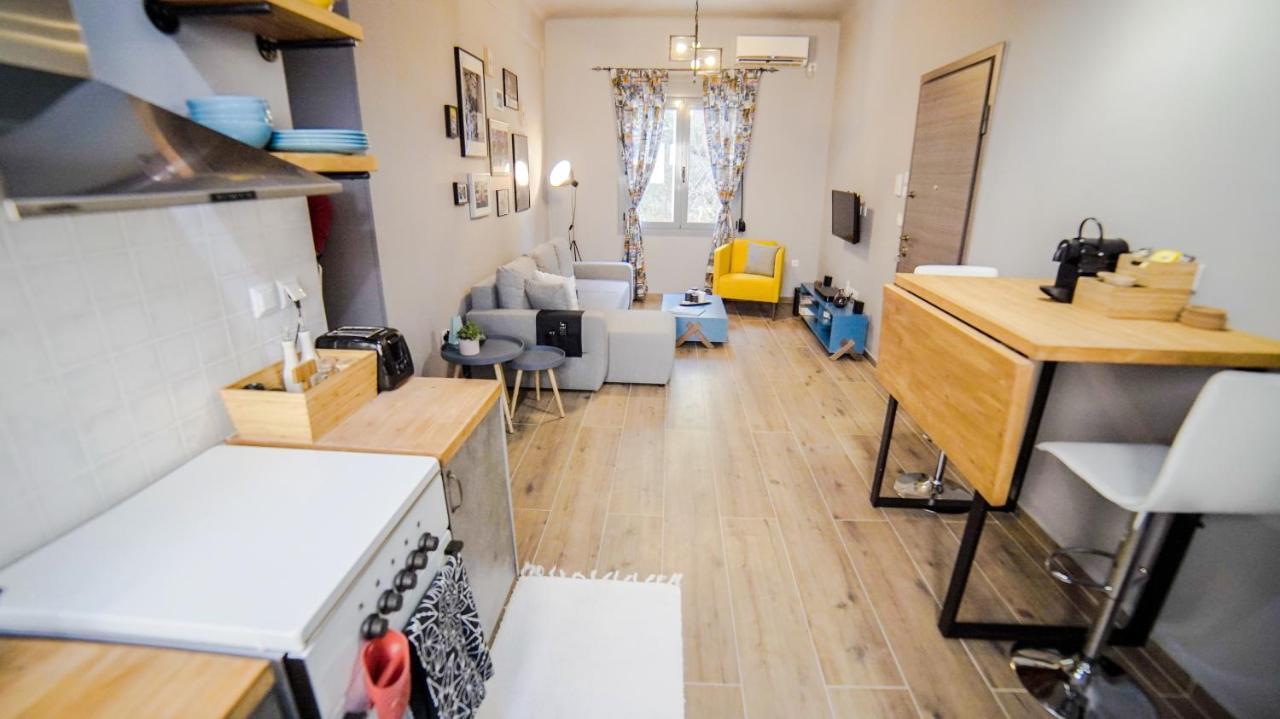 D16 Athens Apartment - 5' Mins To Petralona Metro Dış mekan fotoğraf