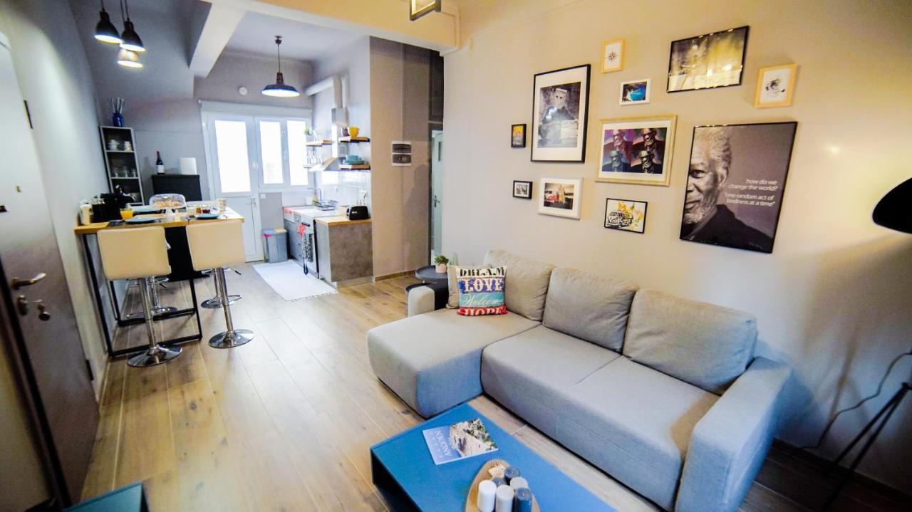 D16 Athens Apartment - 5' Mins To Petralona Metro Dış mekan fotoğraf